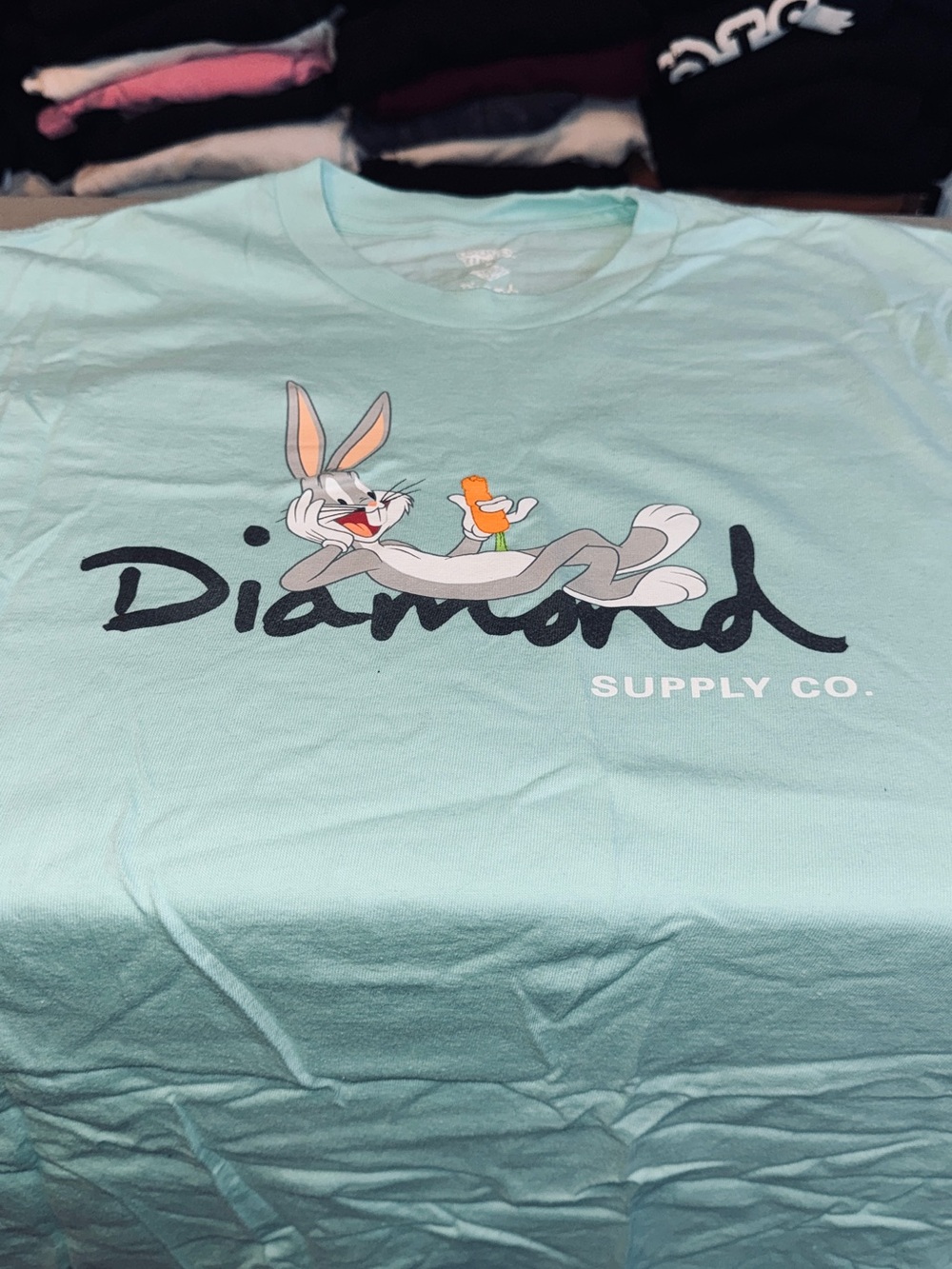 Diamond Supply Co. Bugs Bunny Graphic Tee - Mint